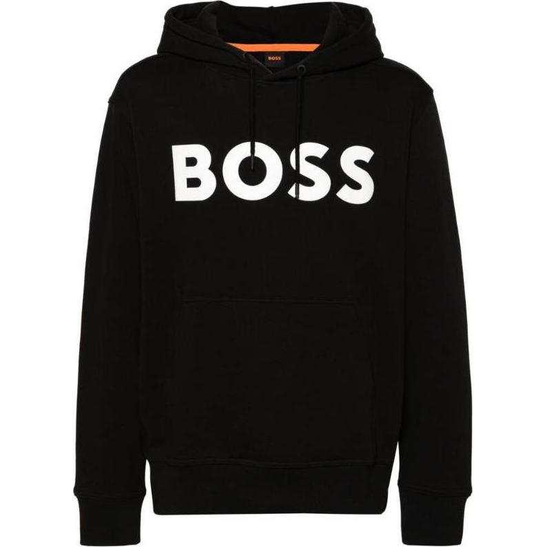 HUGO BOSS Boss HUGO BOSS Logo Printed Drawstring Hoodie