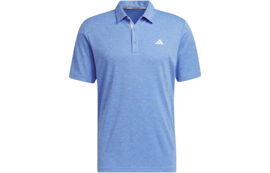 Adidas Adidas Polo Shirts Men's Blue Polo Collar Moderate Straight Fit