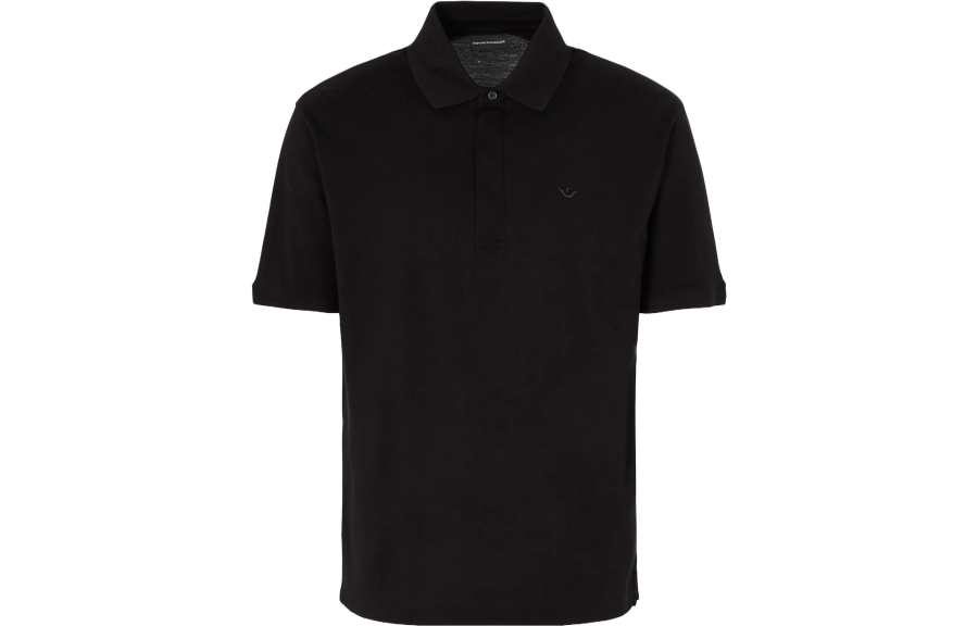 EMPORIO ARMANI Polo Shirt Men's Black