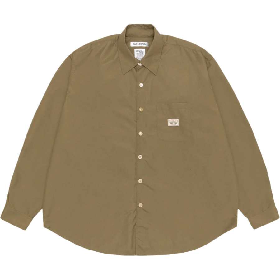 Stussy X Our Legacy Work Shop Borrowed Shirt