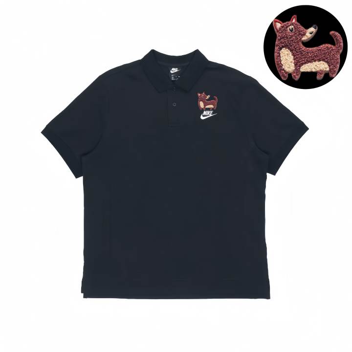 Nike Nike Polo Shirts Unisex Black Polo Collar Moderate