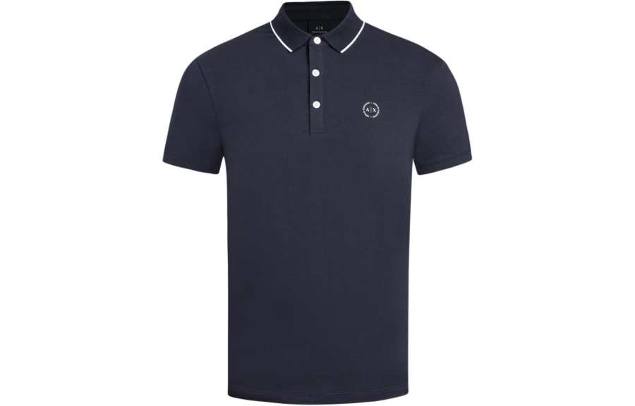 ARMANI EXCHANGE ARMANI EXCHANGEAE SS22 Polo Shirt Men's Navy Blue
