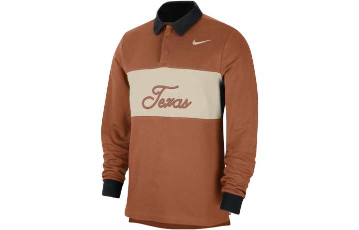 Nike Nike Polo Shirts Men's Desert Orange Polo Collar Moderate Straight Fit