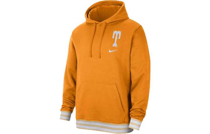 Nike Nike Sweatshirts Men's Yellow Hooded Moderate Regular