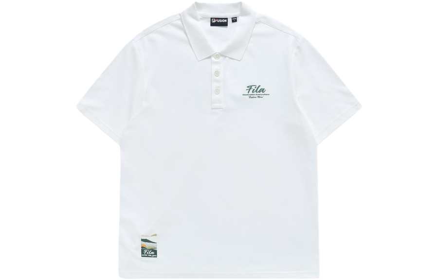 FILA FUSION Polo Shirt Men's White