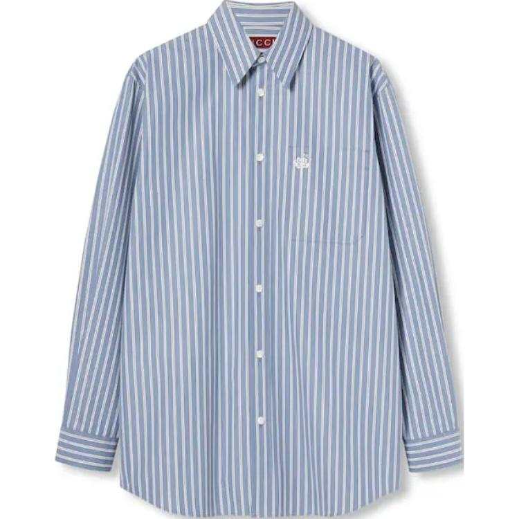 GUCCI SS25 Shirt Men's Light Blue