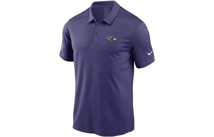 Nike Nike Polo Shirts Men's Dark Purple Polo Collar Moderate Straight Fit