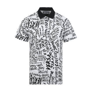 Versace Jeans Couture logo-print polo shirt
