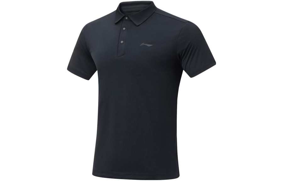 Li-Ning Li Ning Fitness Series Polo Shirt Men's Black
