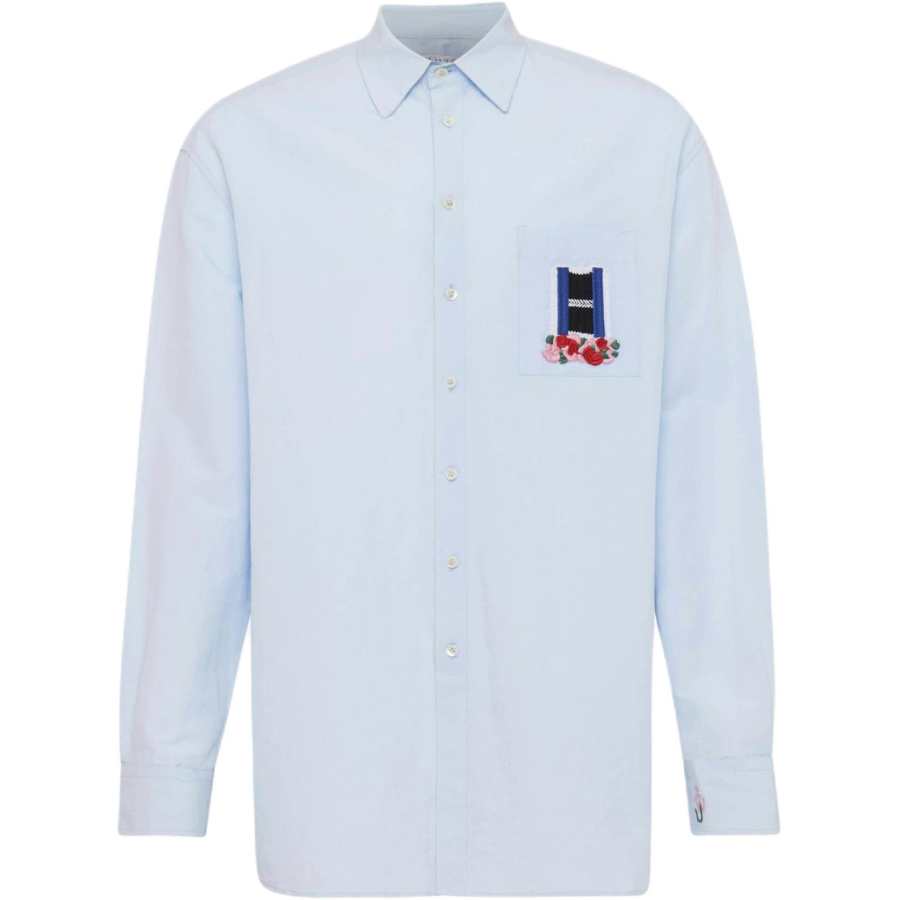 Jw Anderson embroidery detail shirt