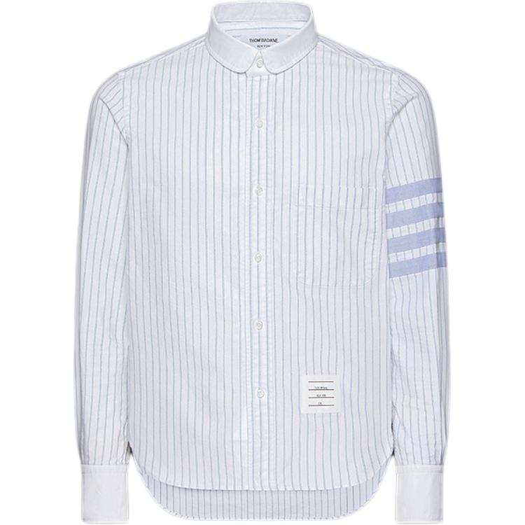 THOM BROWNE Thom Browne 4-Bar striped shirt