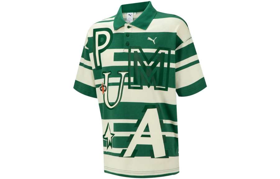 PUMA SS23 Polo Shirt Unisex Dark Green