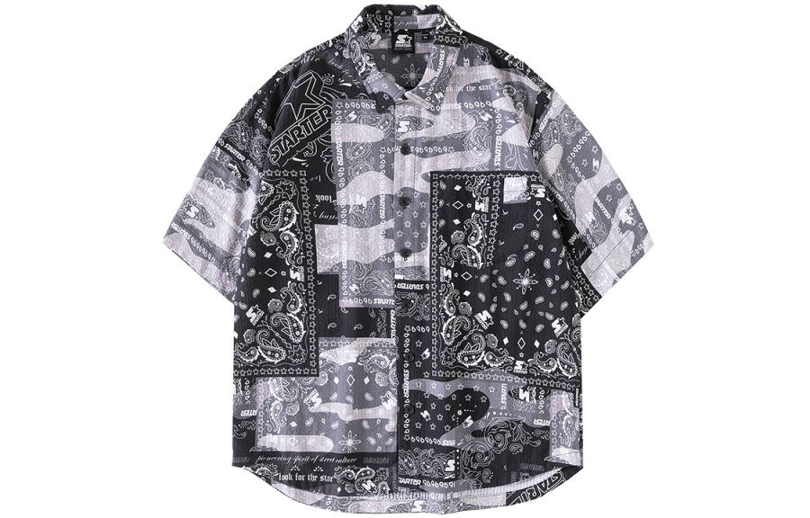 STARTER STARTER Shirts Unisex Square Collar Moderate Straight Fit