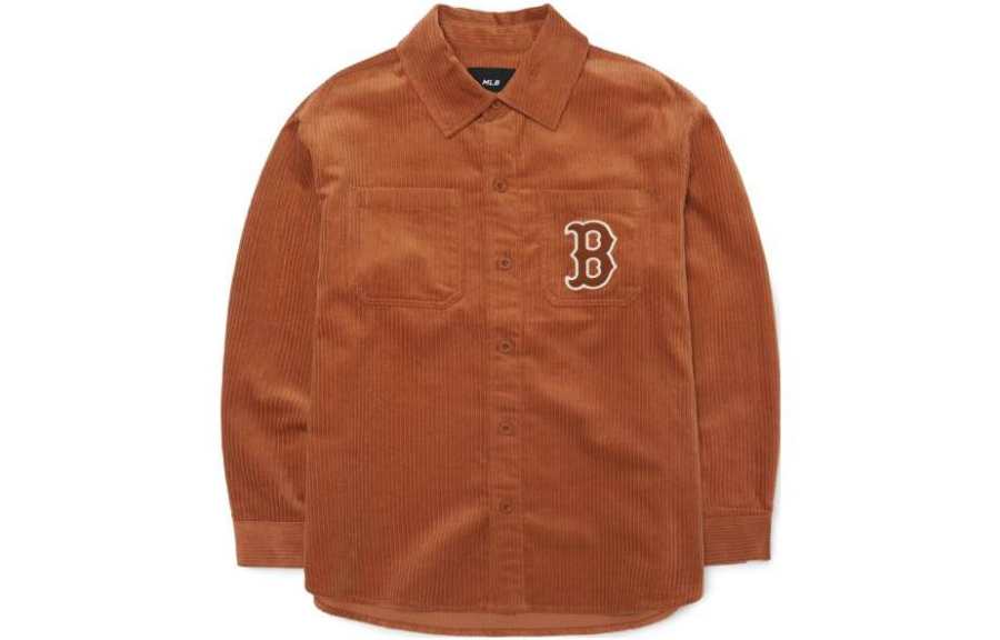 MLB MLB Shirts Unisex Brown Lapel Moderate Other