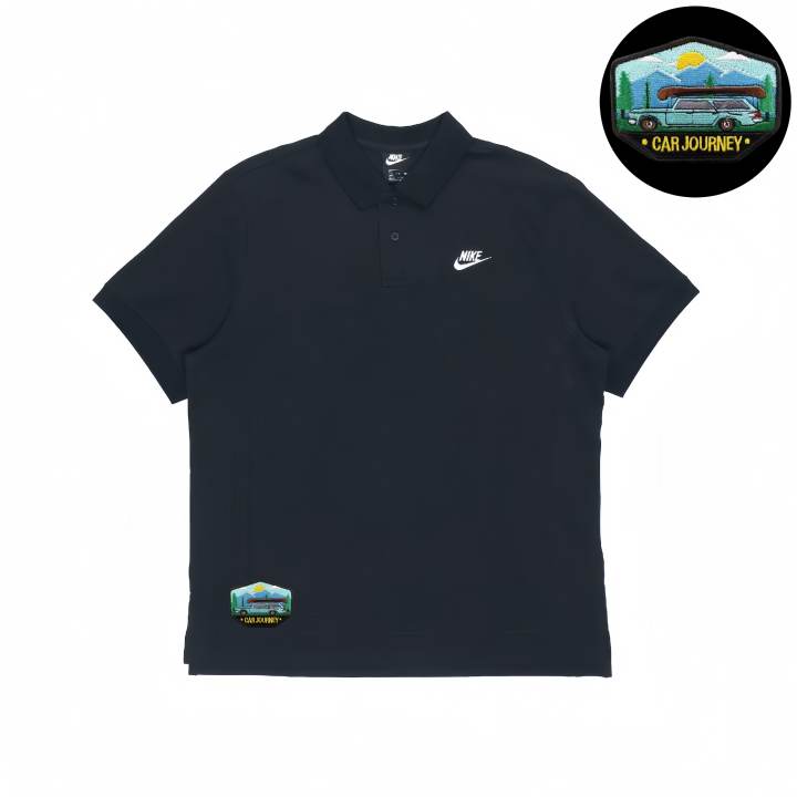 Nike Nike Polo Shirts Unisex Black Polo Collar Moderate