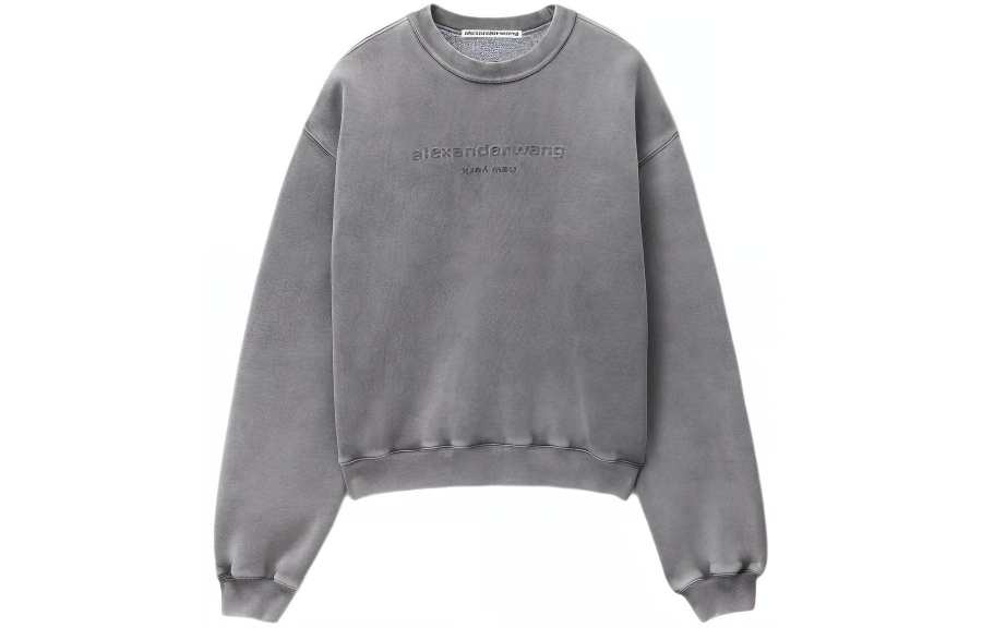 Alexander Wang Alexander Wang Logo-embossed Acid Sweatshirt
