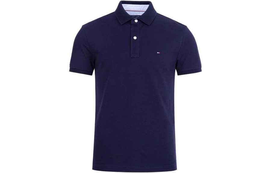 Tommy Hilfiger Polo Shirt Men's Dark Blue