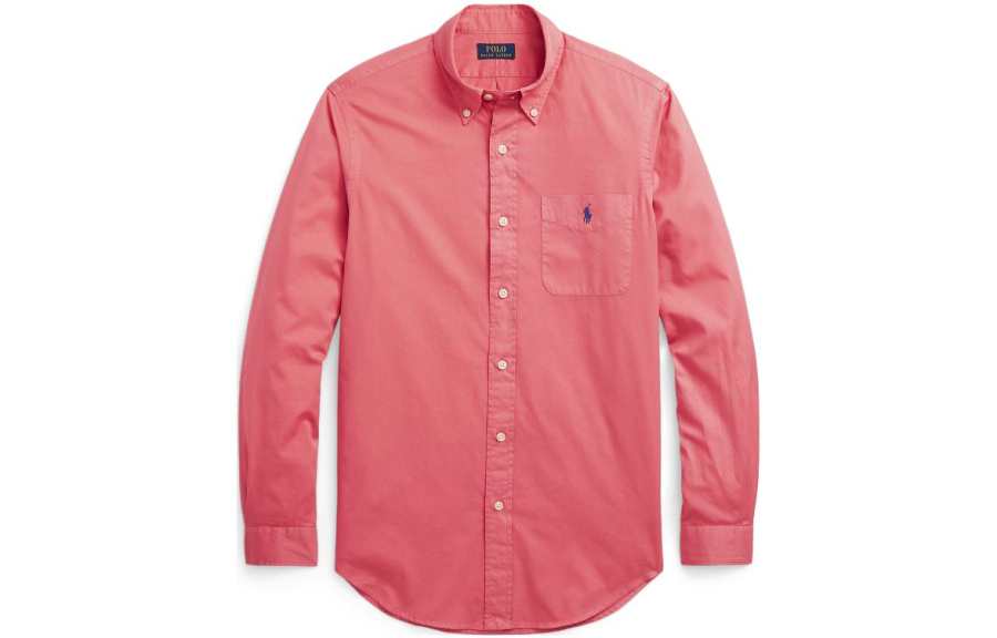 Polo Ralph Lauren embroidered custom fit oxford shirt