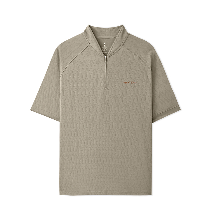 Skechers Polo Shirt Men's Gray Walnut/00YF