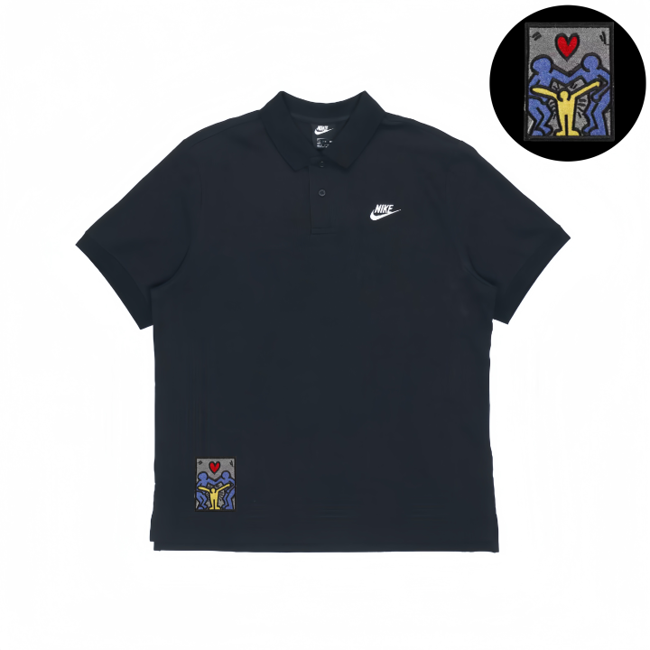 Nike Nike Polo Shirts Unisex Black Polo Collar Moderate