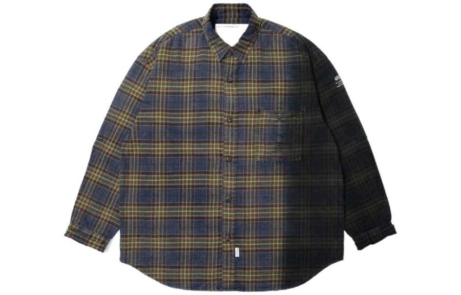 MADNESS Shirts Unisex Dark Blue Lapel Moderate Shirt