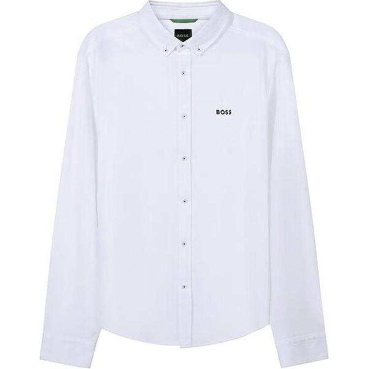 HUGO BOSS SS23 Shirt Men's White