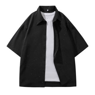 KW Shirts Unisex Pointed Collar Moderate Shirt