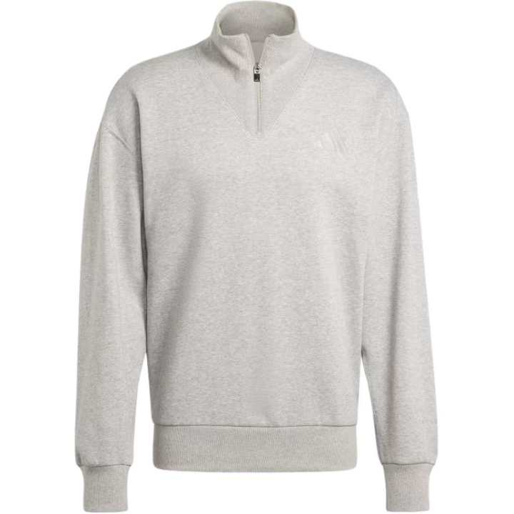 Adidas Adidas All Szn Fleece Quarter Zip Crew Sweatshirt