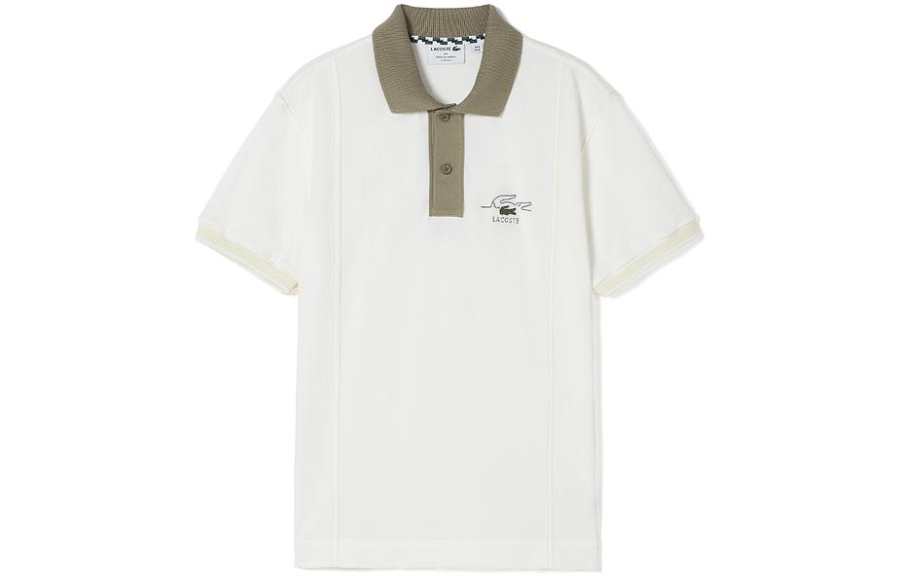 LACOSTE LACOSTE Polo Shirts Men's White Moderate