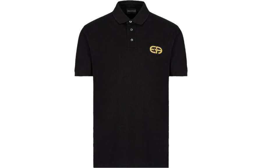 EMPORIO ARMANI Polo Shirt Men's Black