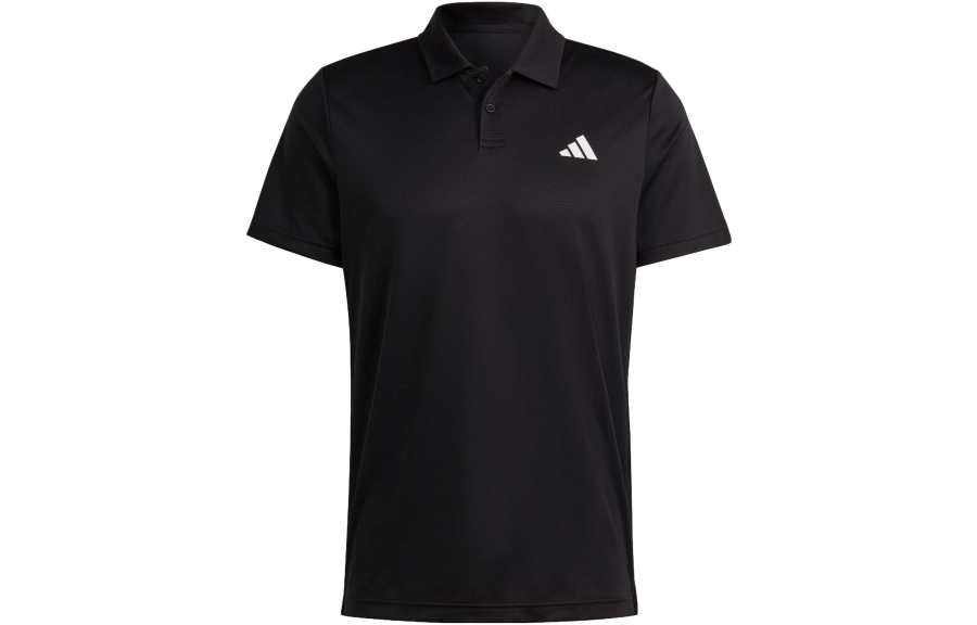 Adidas Adidas Polo Shirts Men's Black Moderate
