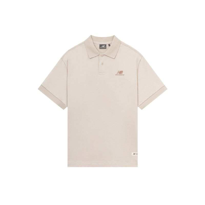New Balance New Balance Polo Shirt Men's Beige
