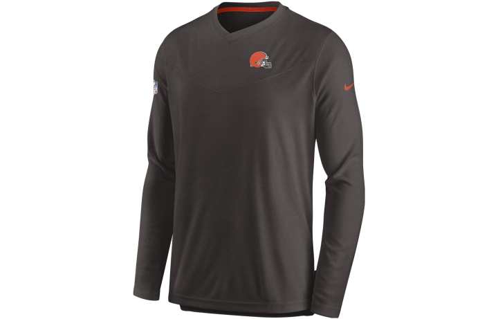 Nike Nike Sweatshirts Men's Brown Crew Neck Moderate Regular
