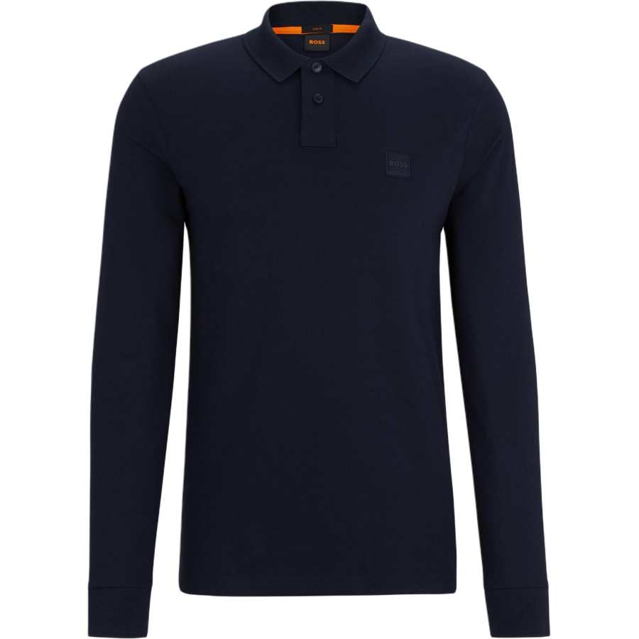 HUGO BOSS FW24 Polo Shirt Men's Dark Blue