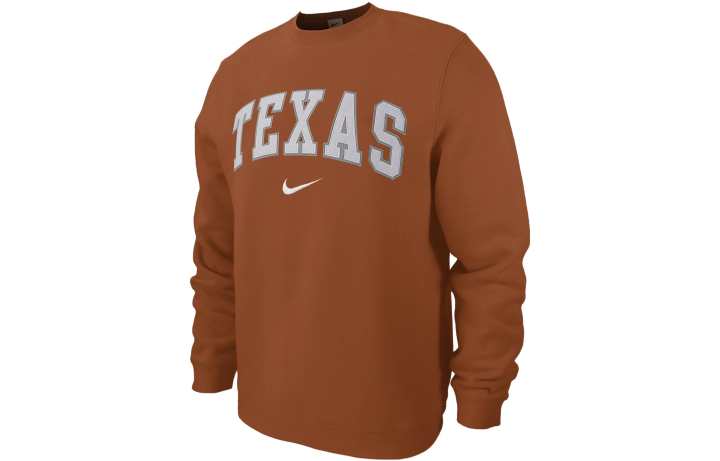 Nike Nike Sweatshirts Men's Brown Crew Neck Moderate Regular
