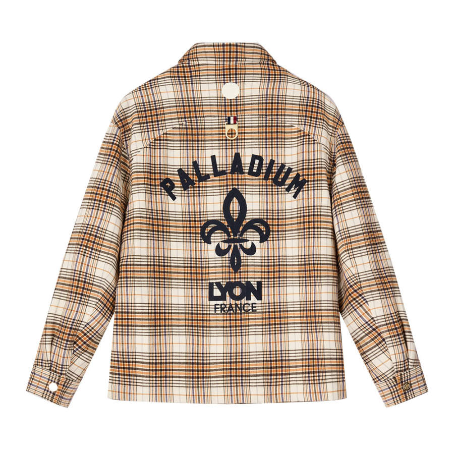 Palladium Shirts Unisex Lapel Moderate Workwear