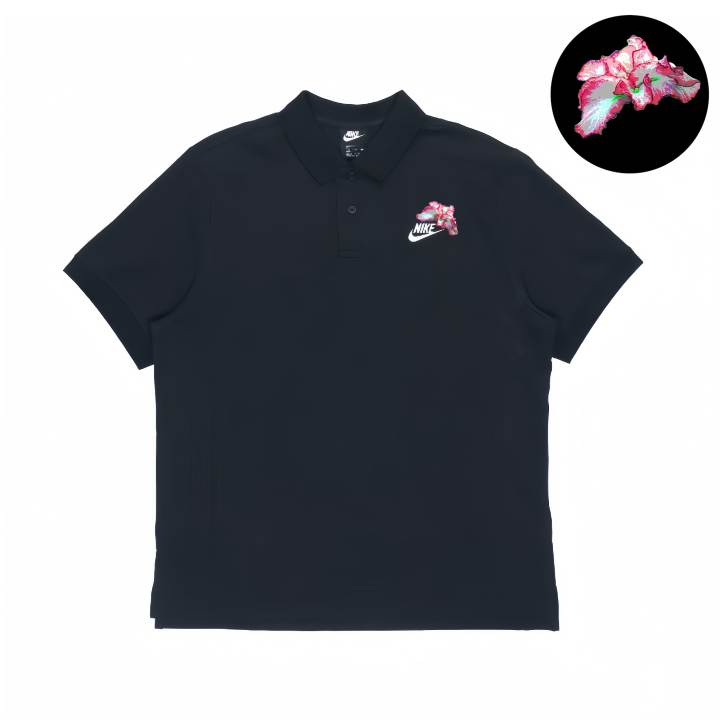 Nike Nike Polo Shirts Unisex Black Polo Collar Moderate