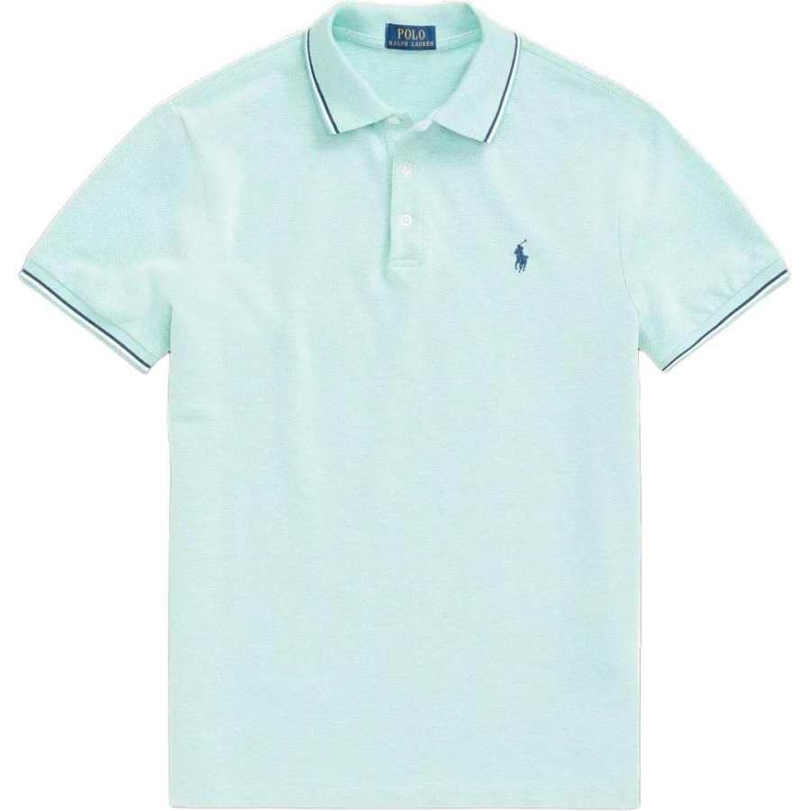 Polo Ralph Lauren Polo Shirt Custom Slim Fit Men's Green