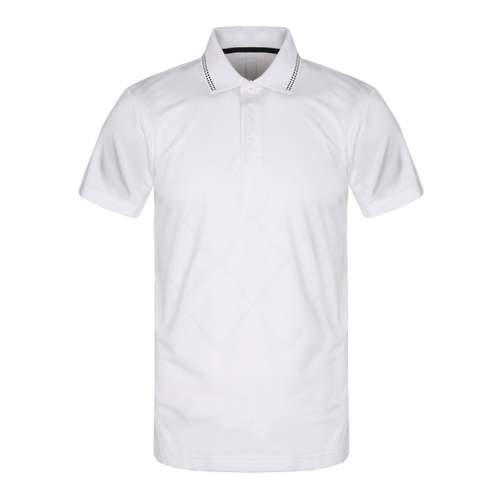 Adidas Adidas Polo Shirts Men's White Polo Collar Moderate