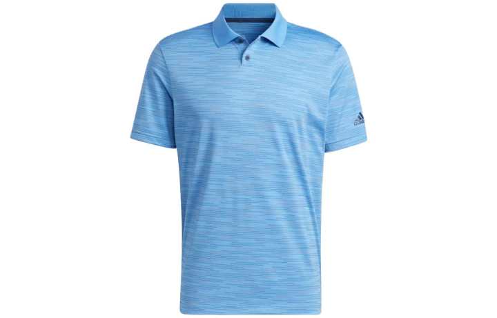 Adidas Adidas Polo Shirts Men's Blue Polo Collar Moderate Straight Fit