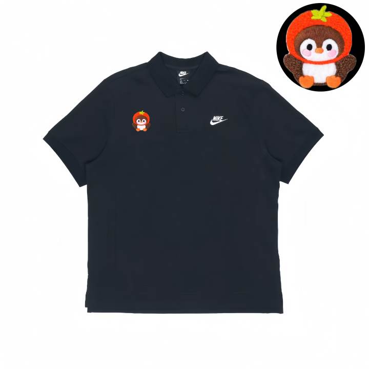 Nike Nike Polo Shirts Unisex Black Polo Collar Moderate