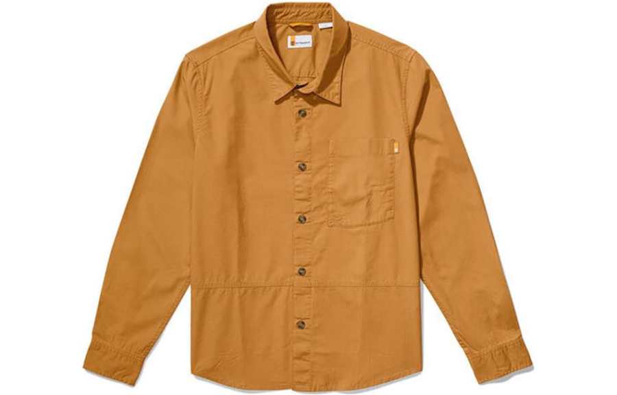 Timberland Shirts Men's Orange Lapel Moderate Other