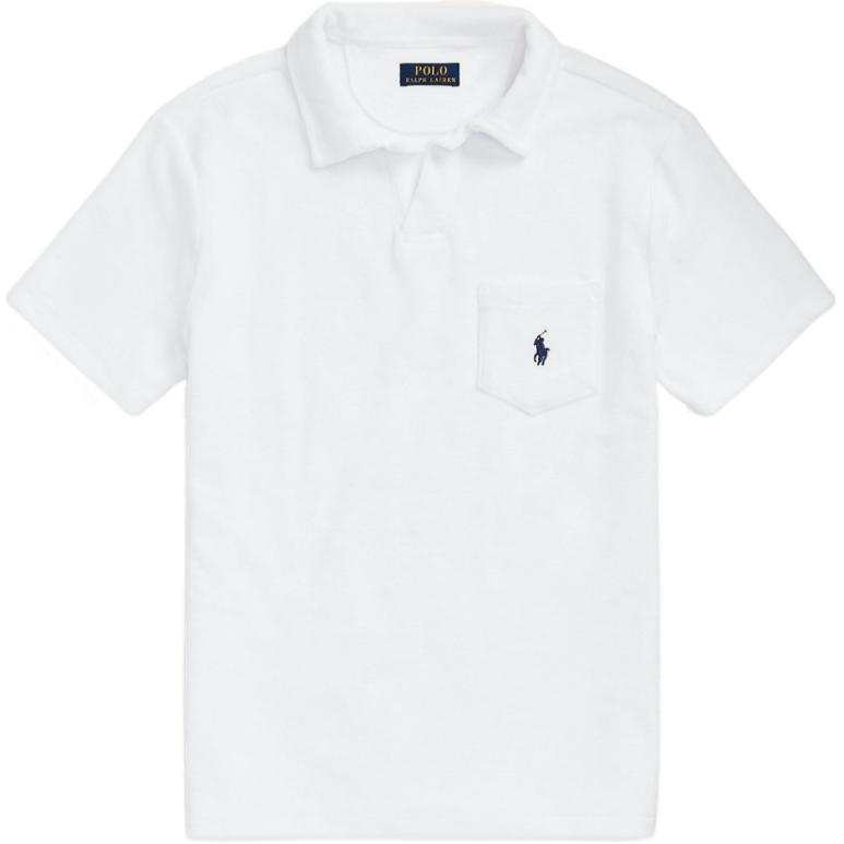 Polo Ralph Lauren SS23 Polo Shirt Custom Slim Fit Men's White
