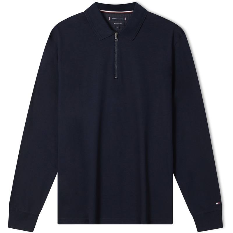 Tommy Hilfiger Polo Shirt Men's Navy Blue