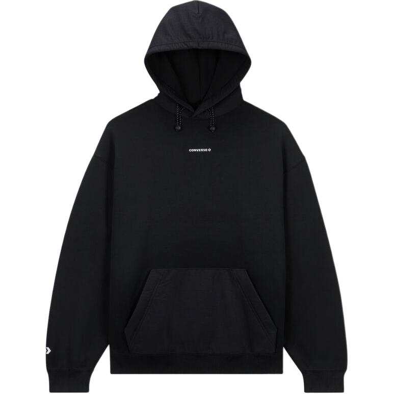 Converse Wordmark Hoodie Sweatshirt Men's Black