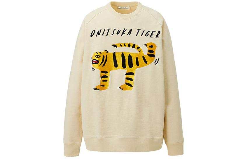 Onitsuka Tiger Onitsuka Tiger Sweatshirt Unisex Beige