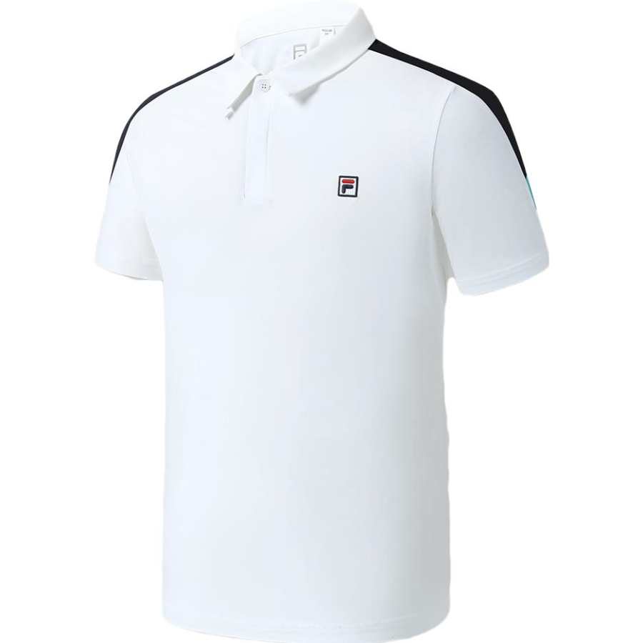 FILA Polo Shirt Men's Jade White