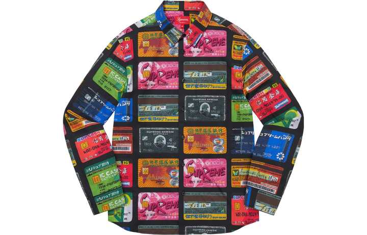 Supreme Supreme Credit Cards Shirt