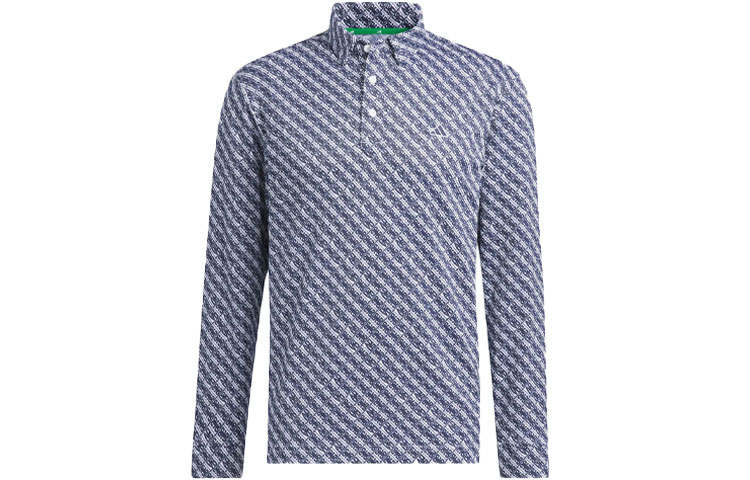 Adidas Adidas AEROREADY Polo Shirts Men's College Navy Polo Collar Moderate Straight Fit