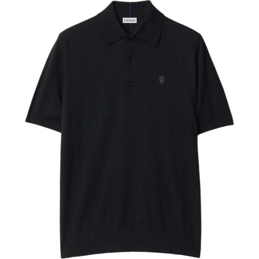 Burberry FW24 Polo Shirt Men's Black